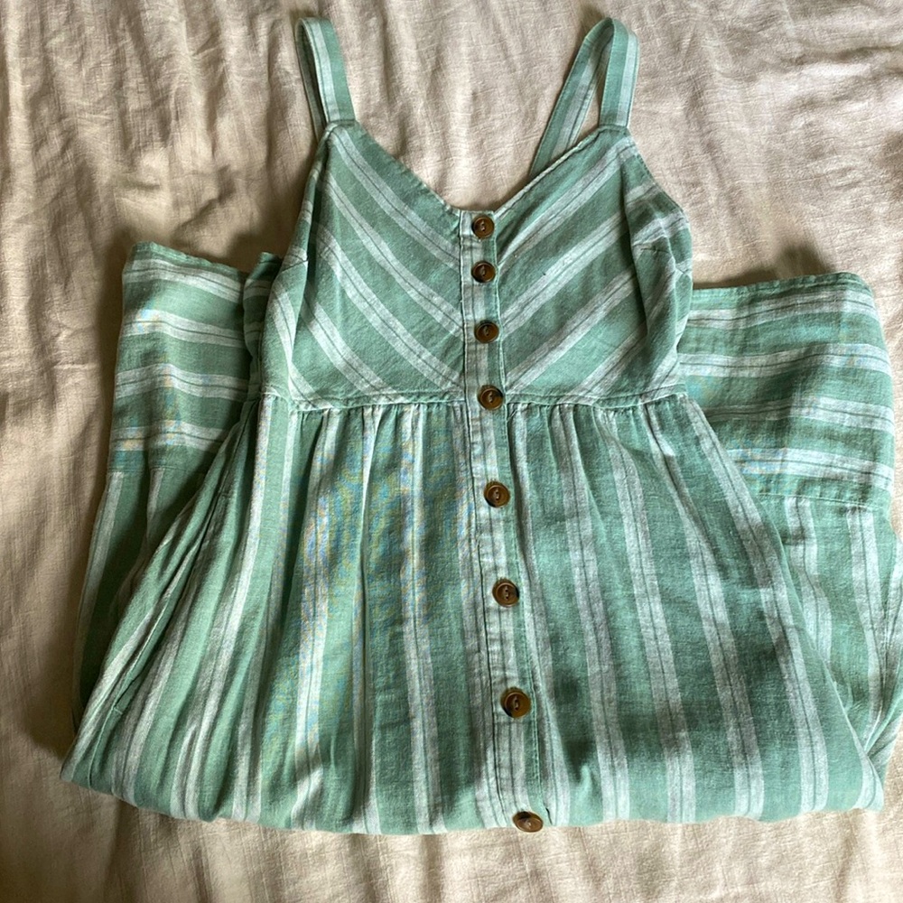 Size S striped sundress with pockets